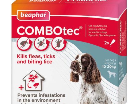 Beaphar COMBOtec Spot-On for Medium Dogs 2x134mg Online Hot Sale