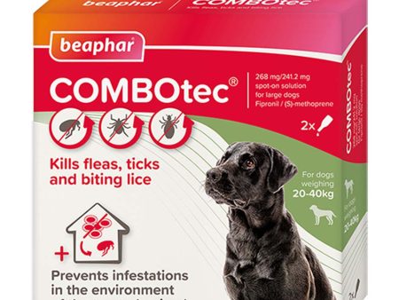 Beaphar COMBOtec Spot-On for Large Dogs 2x268mg Cheap