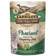 Carnilove Cat Pheasant with Raspberry in Gravy 85g Pouch Supply