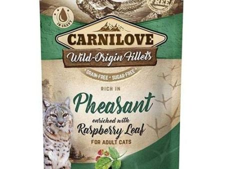 Carnilove Cat Pheasant with Raspberry in Gravy 85g Pouch Supply