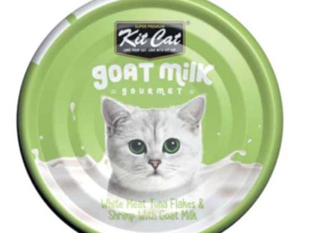 Kit Cat Tuna & Shrimp with Goat Milk 70g Online