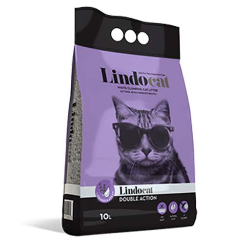 Lindocat Double Action Lavender Cat Litter 10L on Sale