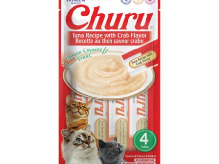 Churu Cat Tuna & Crab Puree 4 x 14g Discount