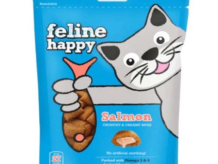 Mark & Chappelle Cat Happy Crunchy Creamy Salmon Bites 60g For Discount