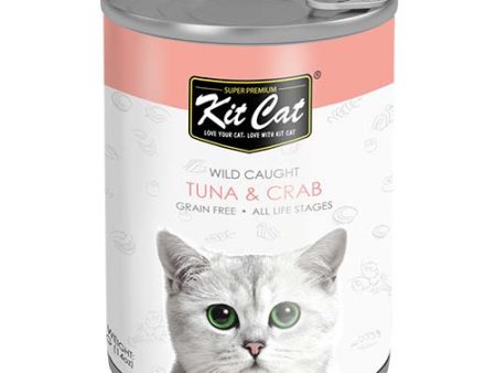 Kit Cat Tuna & Crab 400g Online now