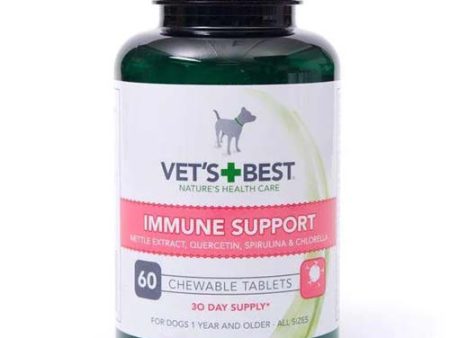 Vet s Best Immune Support 60 Tablets for Dogs For Discount