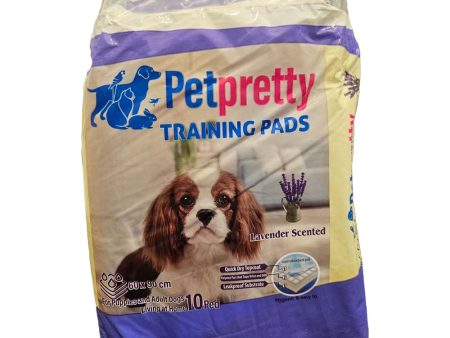 Puppy Pads 90x60cm 10 Pads Lavender Scented on Sale