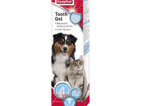 EXP 13FEB25 Beaphar Toothgel for Cats & Dogs 100g Online now