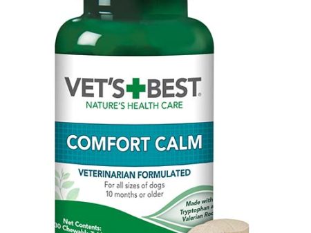 Vet s Best Comfort Calm 60 Tablets for Dogs For Sale