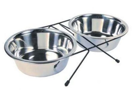 Trixie Eat on Feet Steel Feeding Bowls on Sale