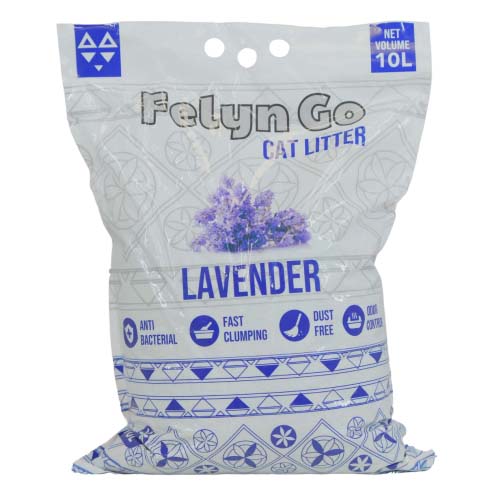 Felyn Go Cat Clumping Litter Lavender 10L For Cheap