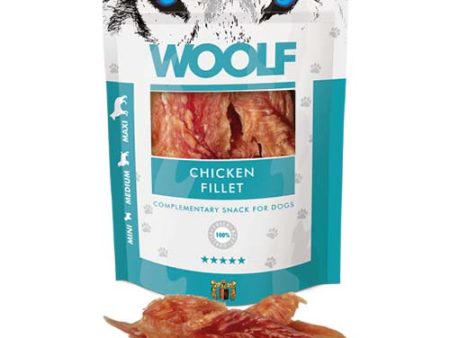 Woolf Chicken Fillet Treats 100g Hot on Sale