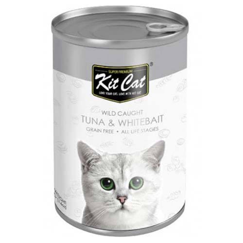 Kit Cat Tuna & Whitebait 400g Supply