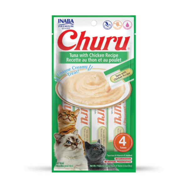 Churu Cat Tuna & Chicken Puree  4x14g Supply