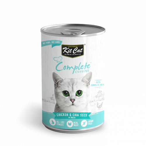 Kit Cat Complete Chicken & Chia Seed 150g Online