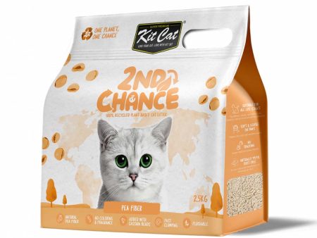 Kit Cat 2nd Chance Cat Litter Pea Fiber 2.5kg For Sale