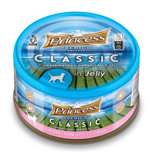 Princess Cat Chicken & Tuna with Rice & Shrimp 170g Hot on Sale