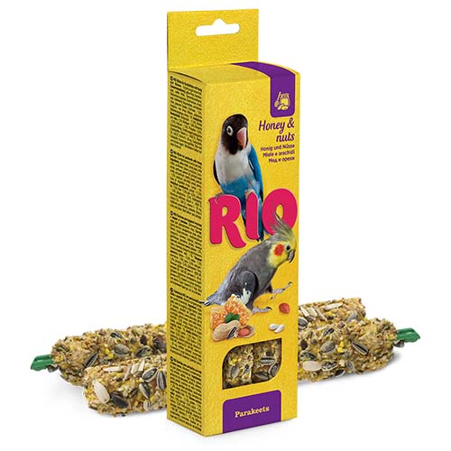 EXP 31JAN25 Rio Parakeets Sticks Honey and Nuts 2x75g Online Sale