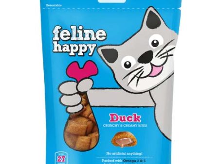 Mark & Chappelle Cat Happy Crunchy Creamy Duck Bites 60g Sale