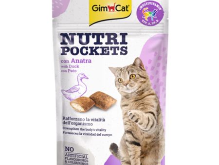 GimCat Nutri Pockets Treat Duck 60g For Cheap