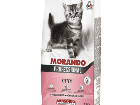 Morando Kitten Chicken and Salmon 1.5kg For Sale