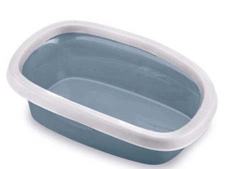 Stefanplast Litter Tray Grey 31x43x14cm Supply