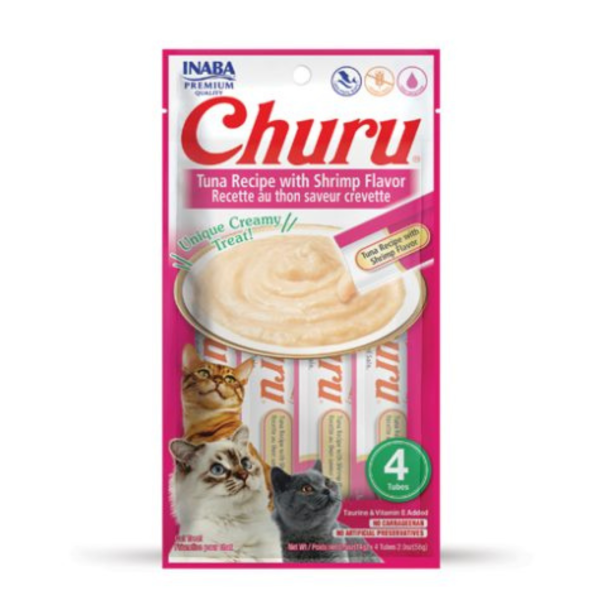 Churu Cat Tuna & Shrimp Puree 4 x 14g Cheap