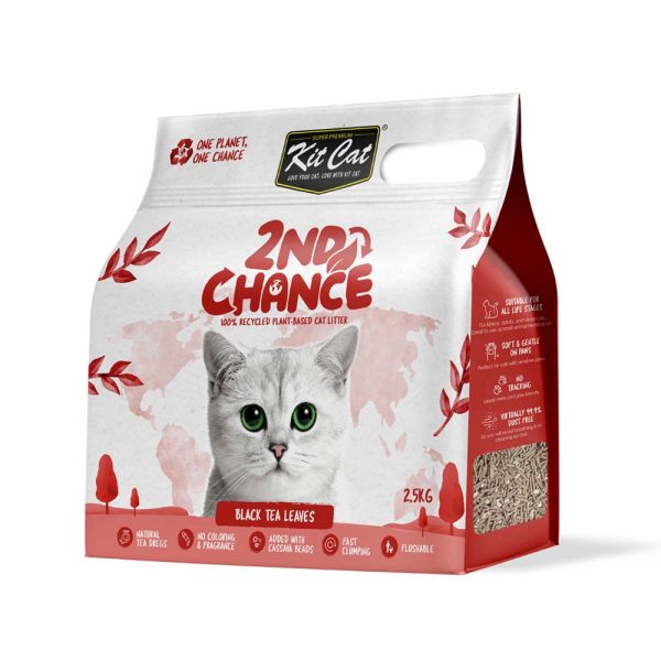 Kit Cat 2nd Chance Cat Litter Black Tea 2.5kg Discount