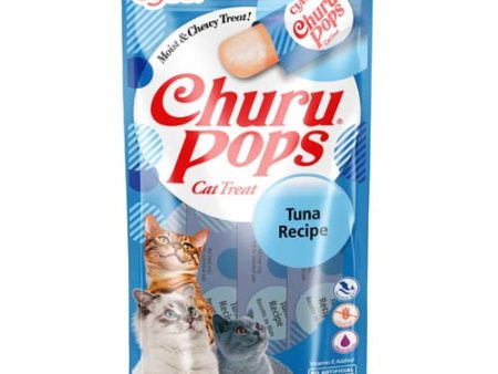 Churu Pops Tuna Cat Treats 4 x 15g For Sale