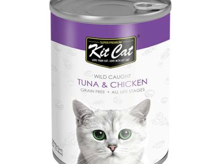 Kit Cat Tuna & Chicken 400g For Discount