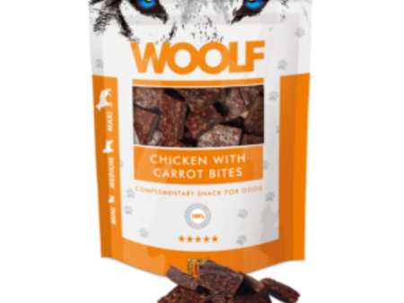 Woolf Chicken & Carrot Bites 100g Hot on Sale