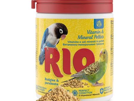 EXP 31JAN25 Rio Vitamin and Mineral Pellets for Budgies and Parakeets 120g Online