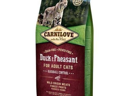 Carnilove Cat Duck & Pheasant Hairball Control on Sale