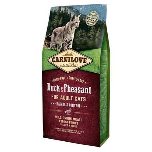 Carnilove Cat Duck & Pheasant Hairball Control on Sale