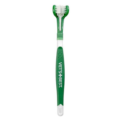 Vet s Best Triple Headed Toothbrush Online now