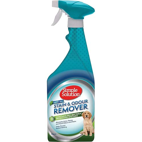 Simple Solution Spring Rainforest Stain & Odour Remover 750ml For Sale