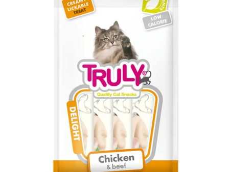 Truly Creamy Treats Chicken & Beef (5 x 14g) For Discount