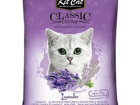 Kit Cat Classic Clump Lavender 10L Supply