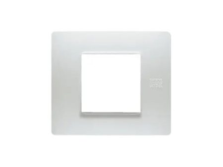 Urmet Placca 2 Moduli, Flexa, Tecnopolimero, Bianco Nea 11802.Bn Originale Nuovo Online now