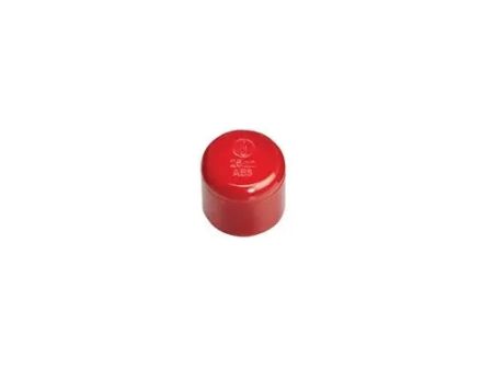 Urmet Tappo Per Tubo In Abs Di Colore Rosso, Linea 600 1043 625 Sicurezza Nuovo Supply